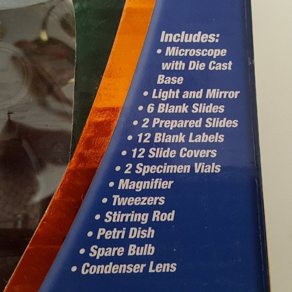 Edu Science Microscope Set 150x,450x,900x *AS IS* NO LIGHTBULB - Picture 4 of 12